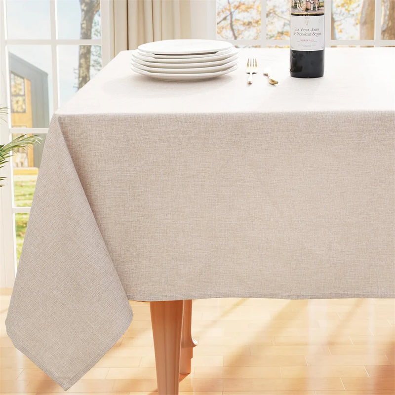 Toalha de Mesa Elegante e Impermeável - Estilo e Praticidade para Sua Mesa!